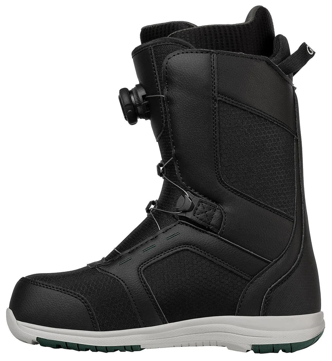 shoes Gravity Recon Atop Boa - Black/Moss - men´s