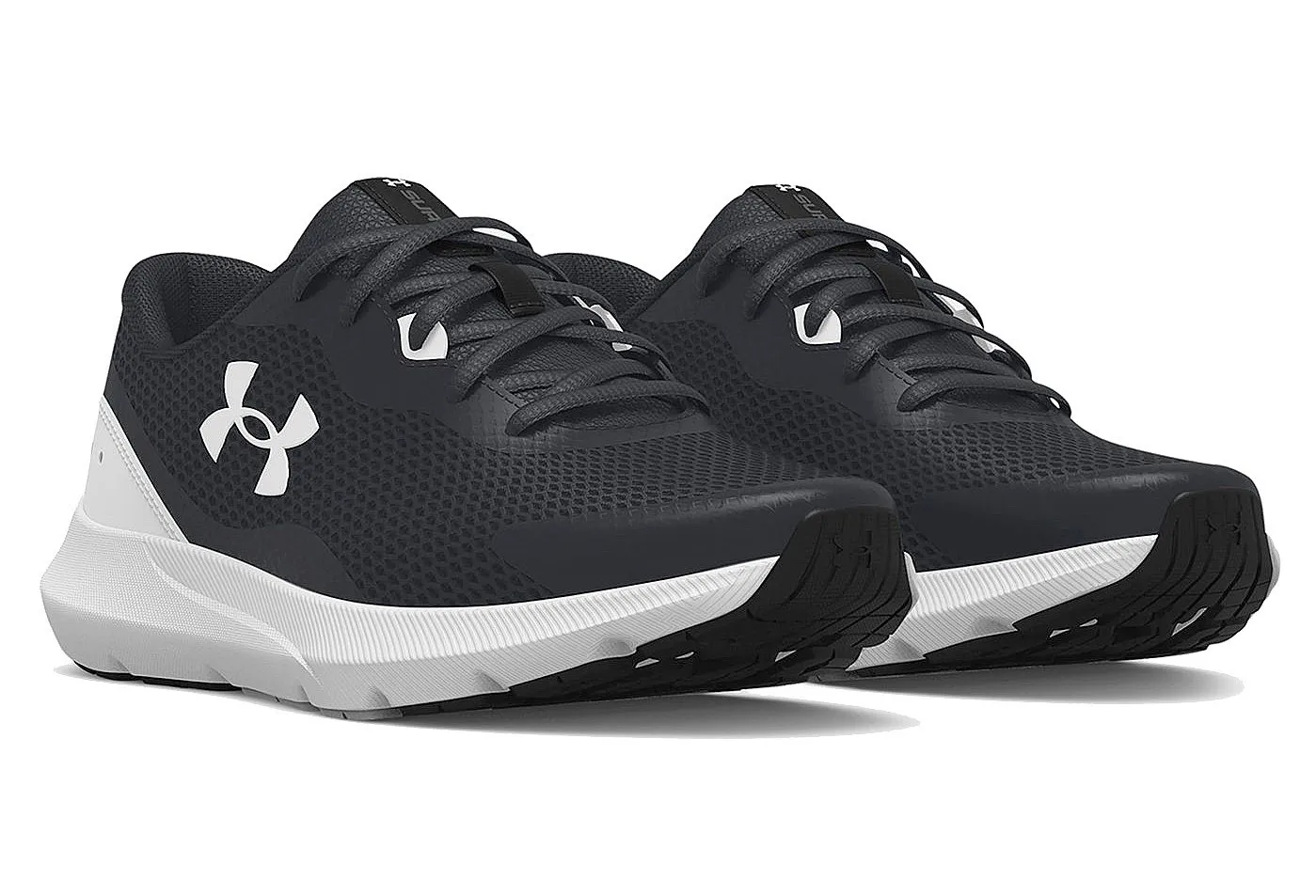 shoes Under Armour BGS Surge 3 - 001/Black/White - boy´s