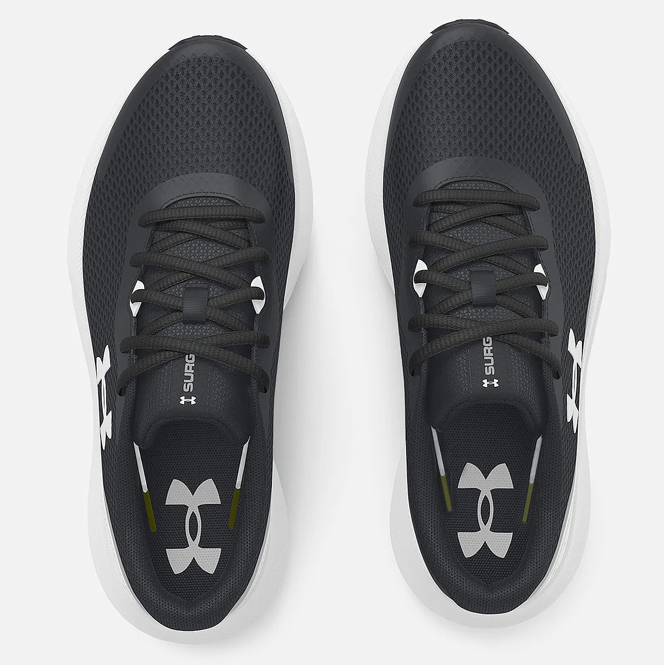 shoes Under Armour BGS Surge 3 - 001/Black/White - boy´s