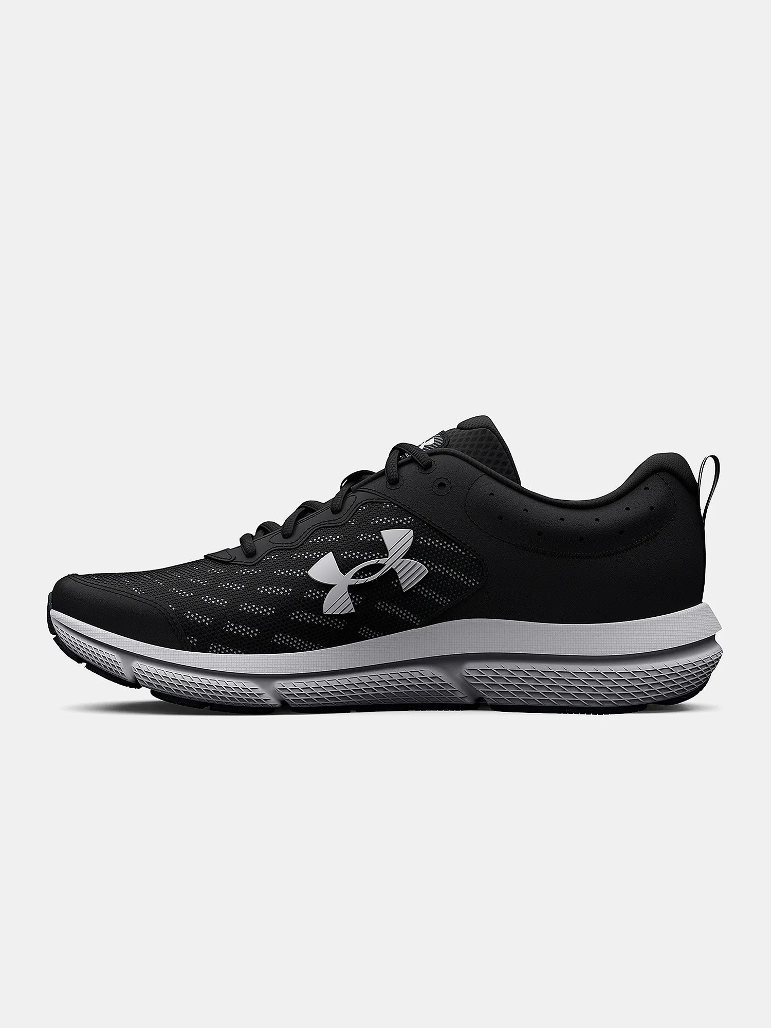 shoes Under Armour Charged Assert 10 - Black/White - men´s