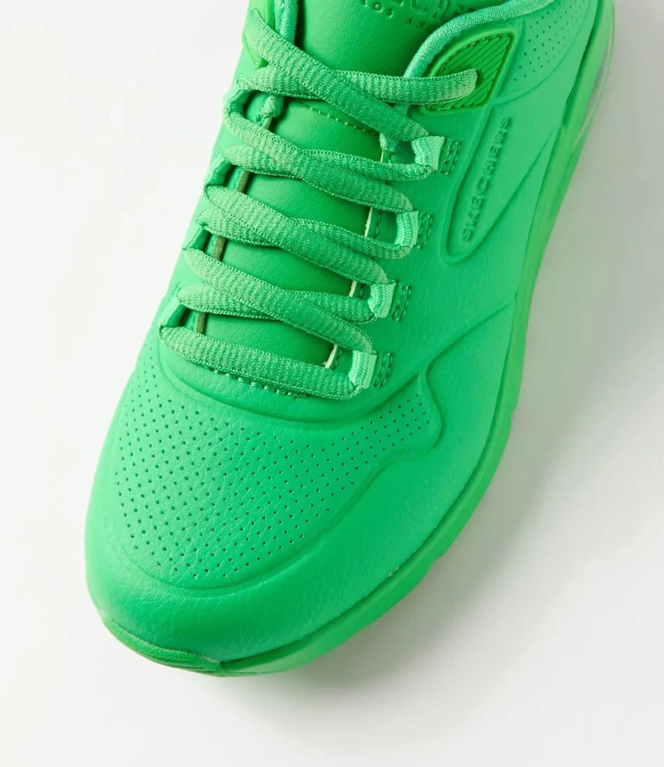 SKECHERS Uno 2 Lime Sneakers