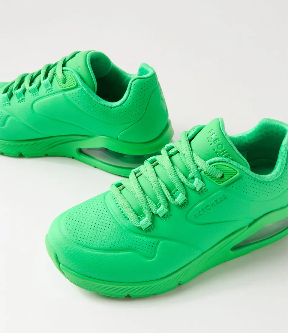 SKECHERS Uno 2 Lime Sneakers