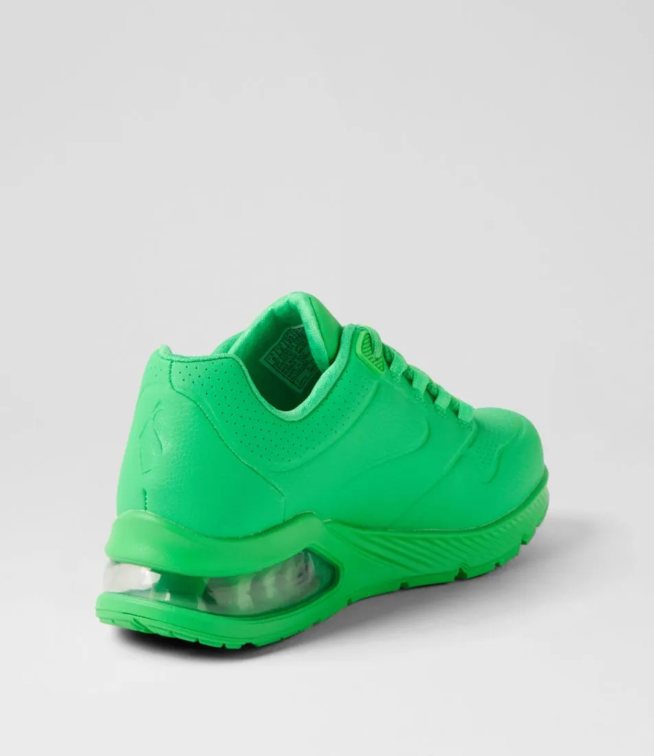 SKECHERS Uno 2 Lime Sneakers