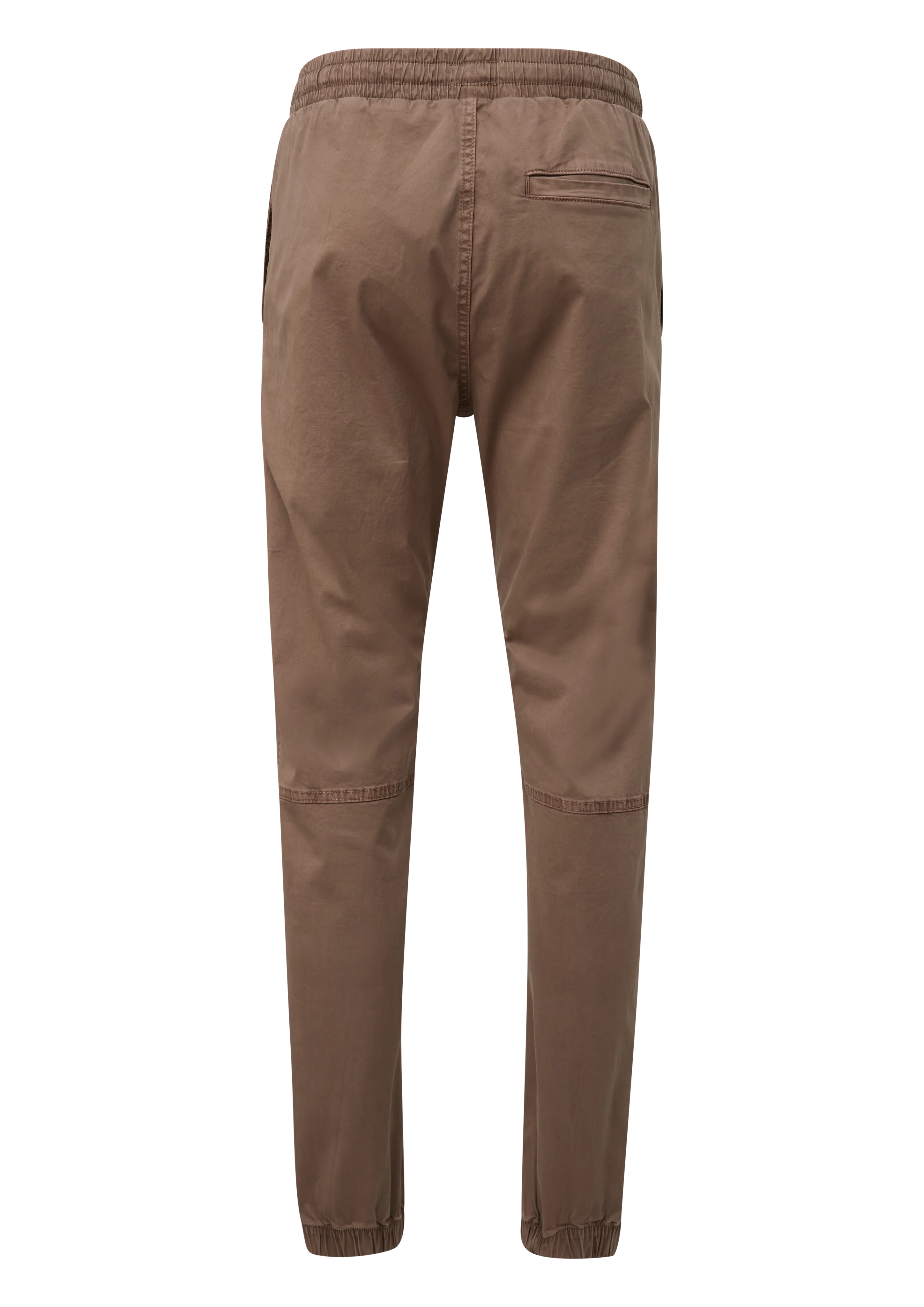 Slim fit: Trousers with elasticated waistband