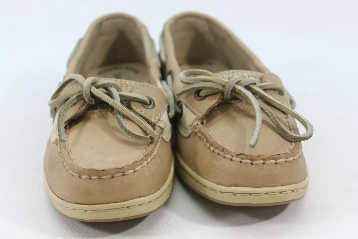 Sperry Women's Boat Shoe in Linen Oat - Size 6M