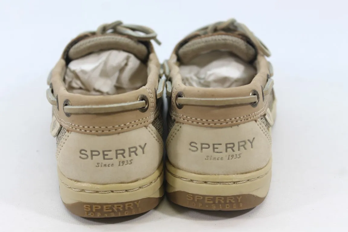 Sperry Women's Boat Shoe in Linen Oat - Size 6M