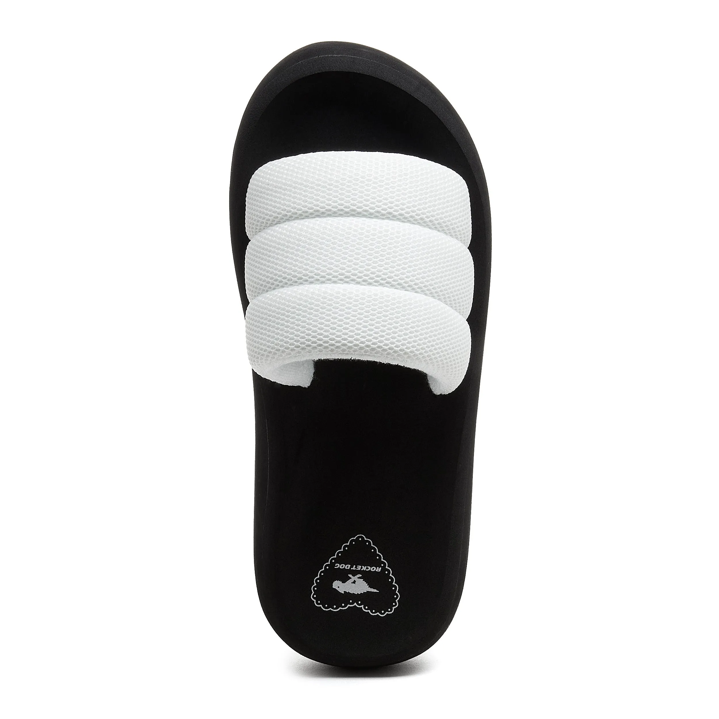 Splash White Slide Sandal