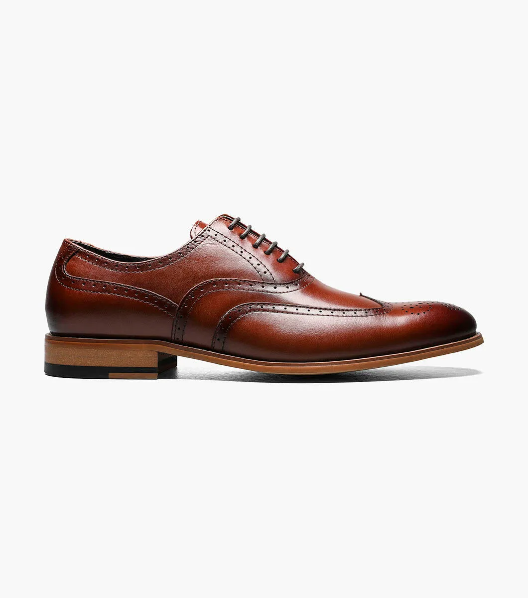 Stacy Adams Dunbar-Wingtip Oxford - Men's