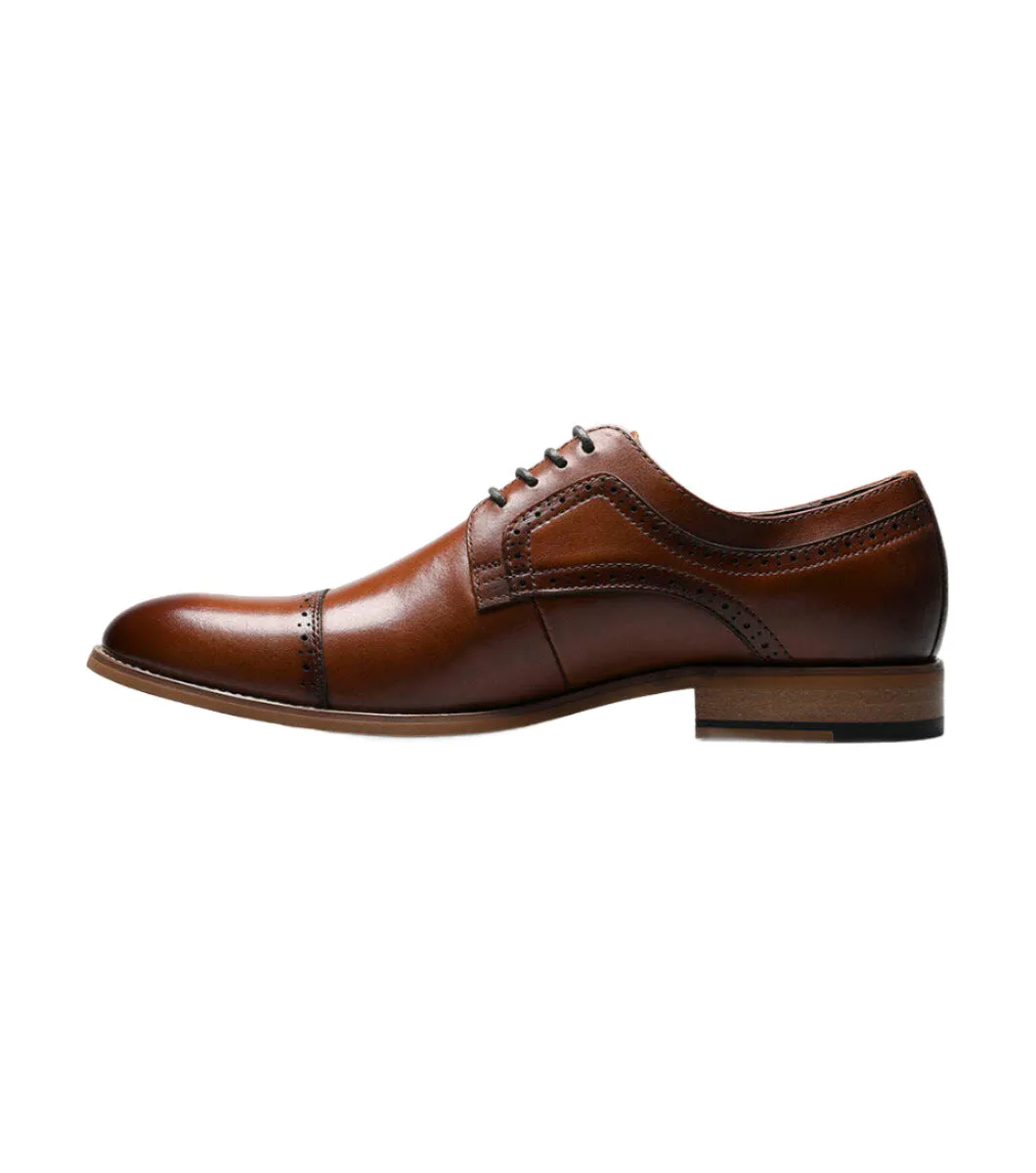 Stacy Adams Men's Cognac Oxfords