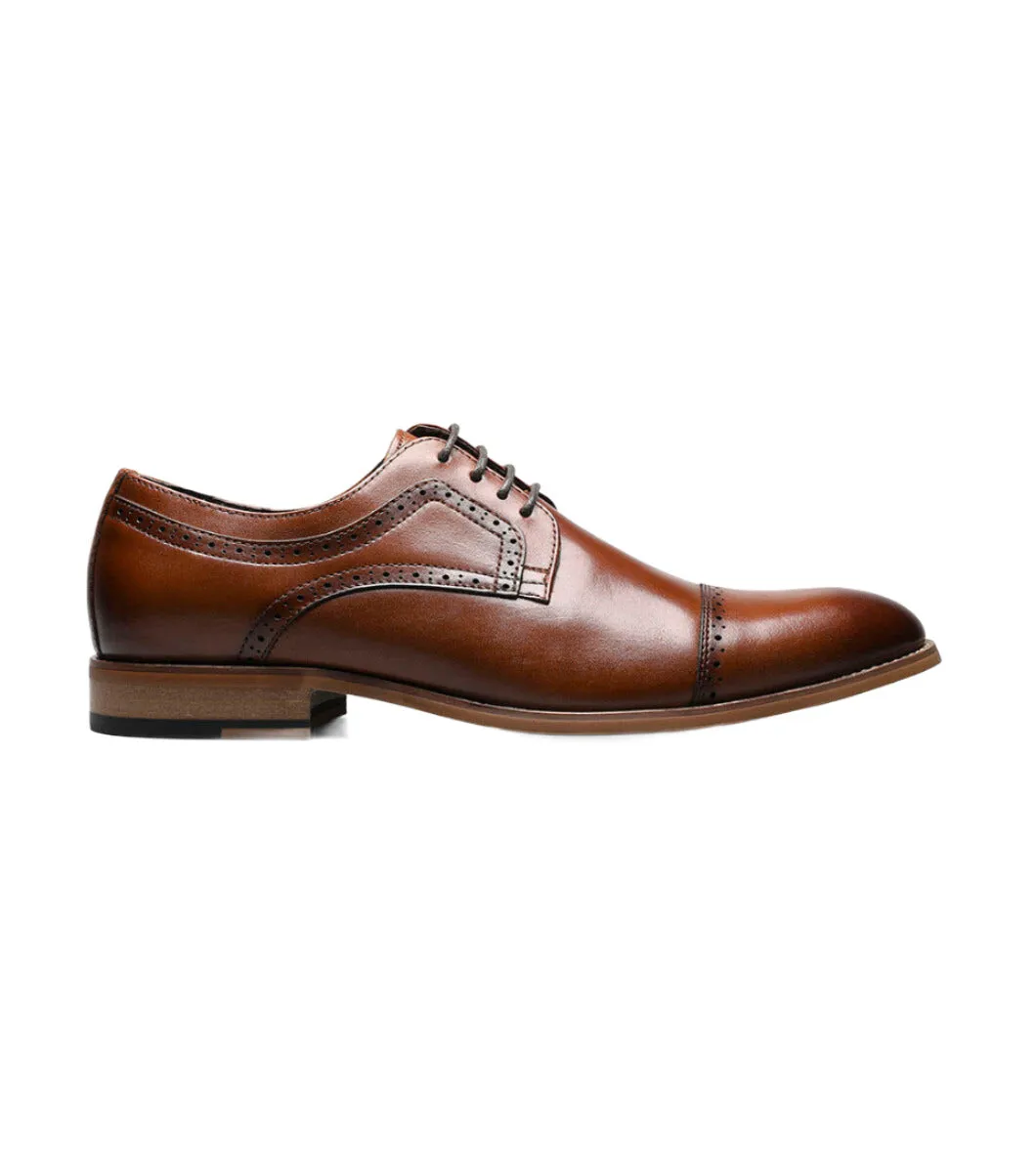 Stacy Adams Men's Cognac Oxfords