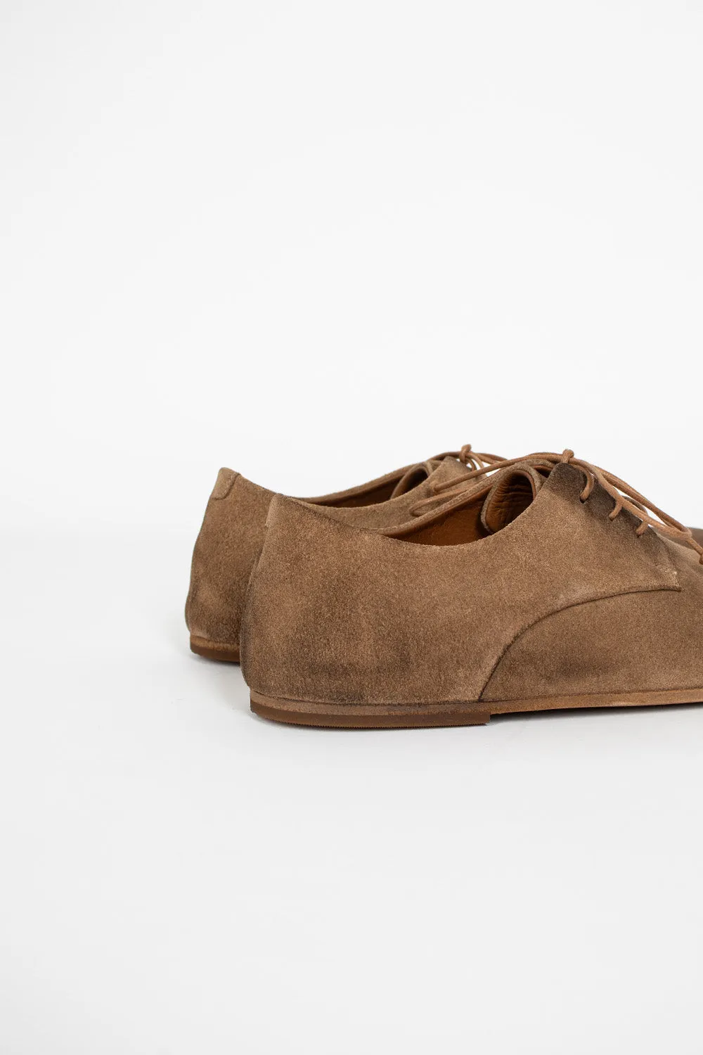 Durable Hazelnut Derby Shoes by Steccoblocco