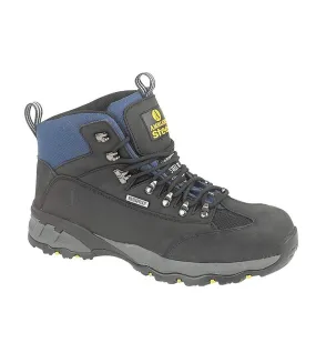 Black Steel Safety Boots for Women