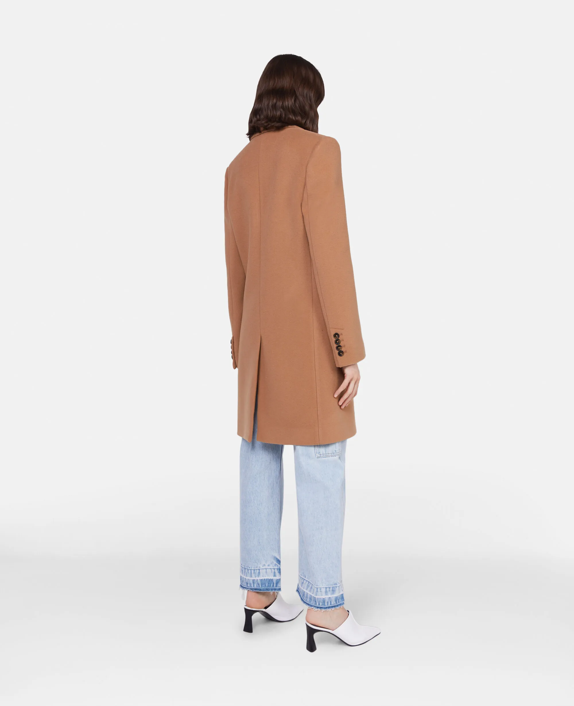 Structured Single-Breasted Coat by Stella Iconics