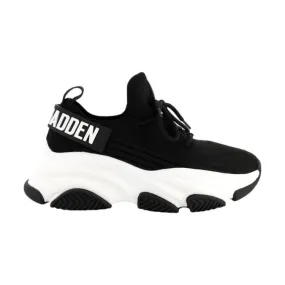 Steve Madden Black Lace-up Women's Sneaker Shoes PROTEGE