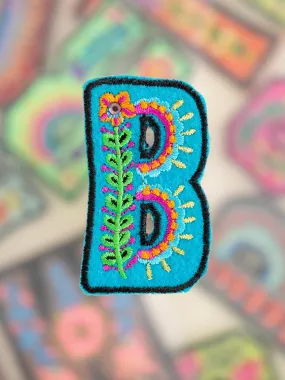 Stick-On Alphabet Letter Patch - Letter B