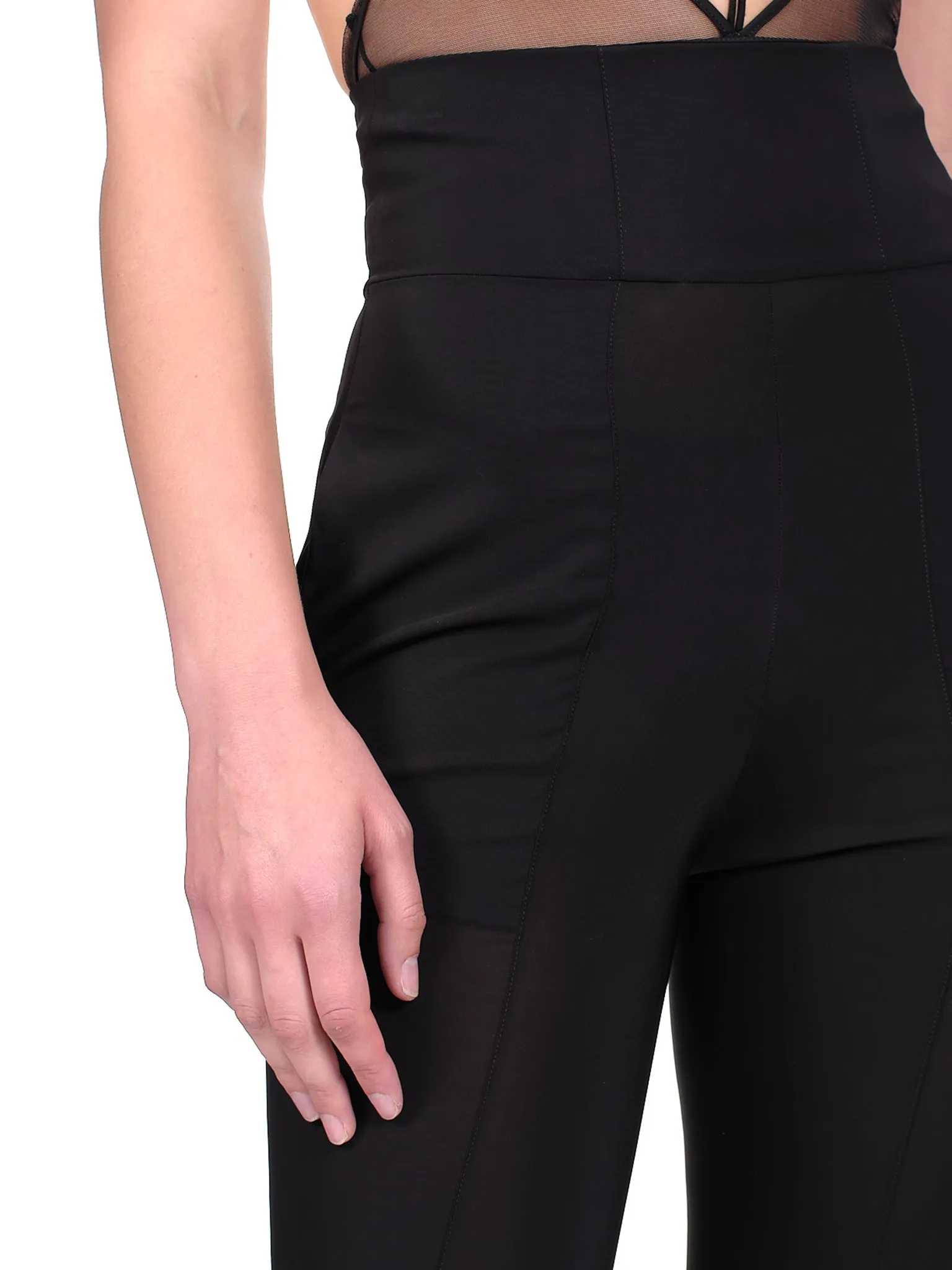 Stirrup Trousers (TRS007-BLACK)