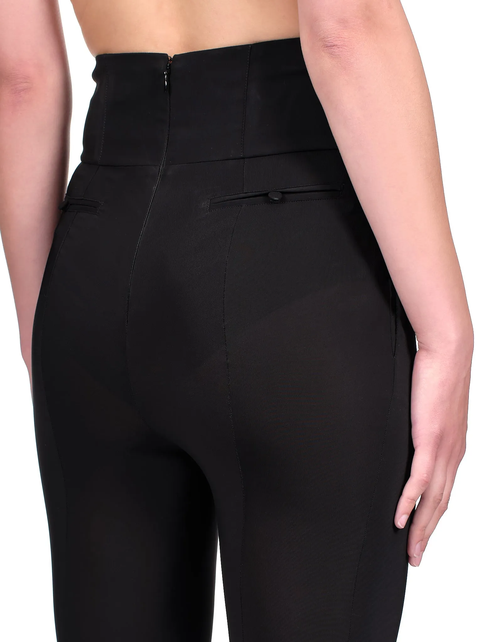 Stirrup Trousers (TRS007-BLACK)