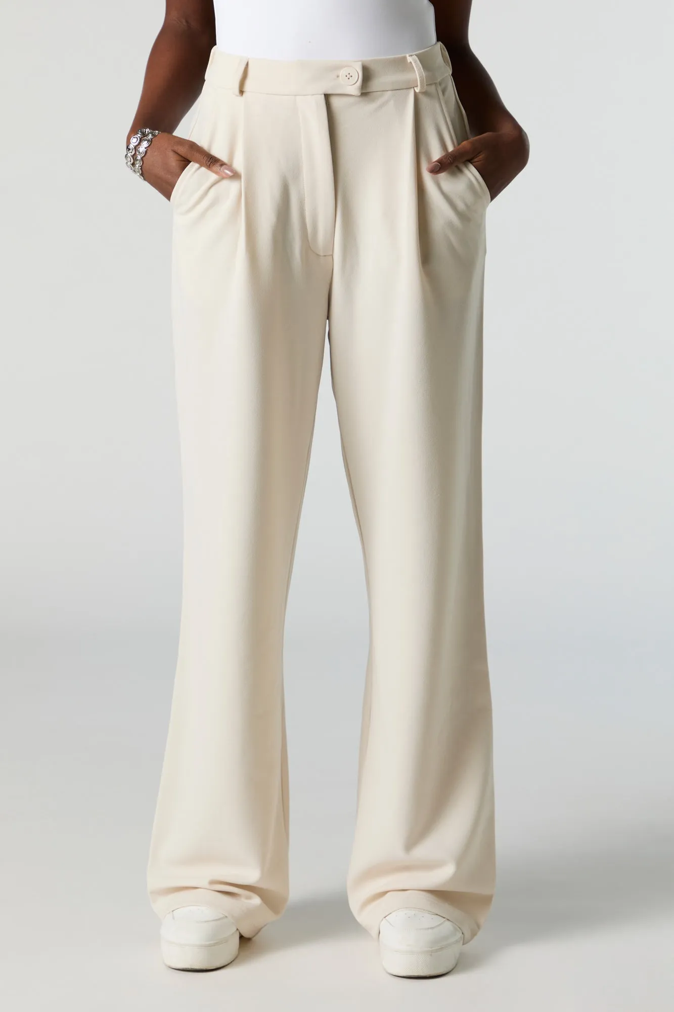 Straight Leg Dress Pant - Crepe Fabric