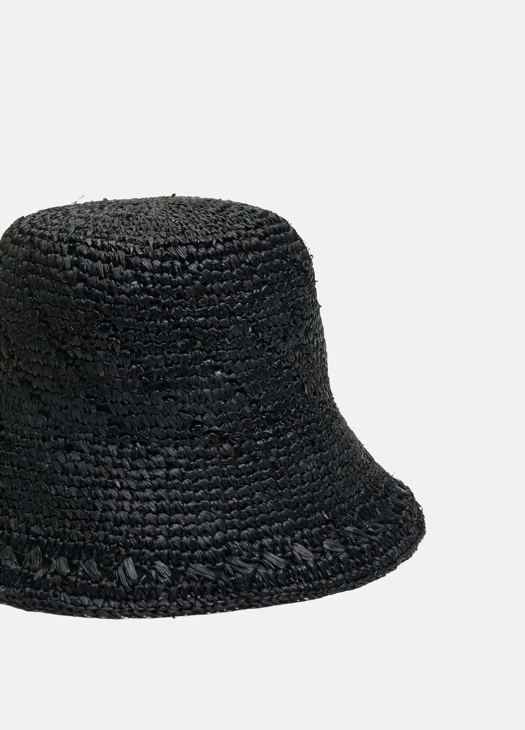 Straw Bucket Hat