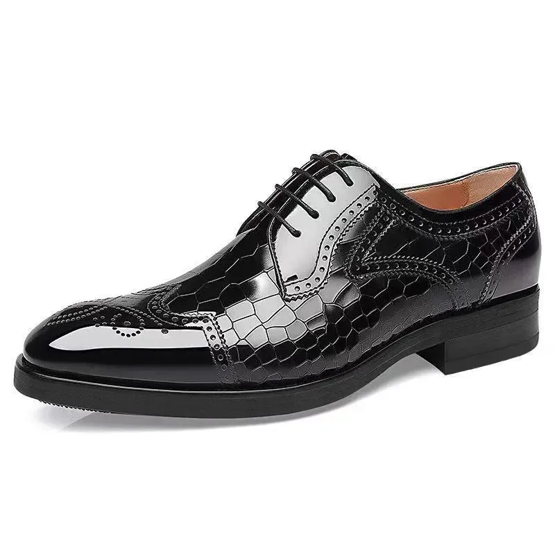 Strello - affordable derby brogue dress shoes for men