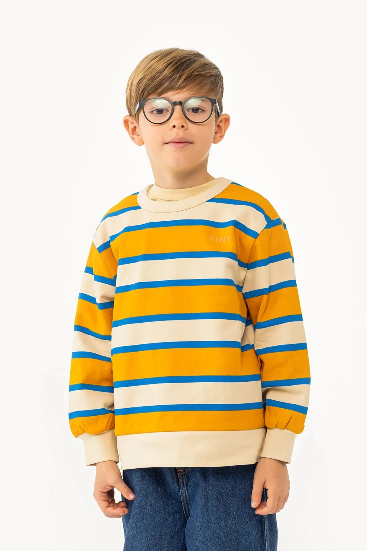 Stripes Sweatshirt - Vanilla