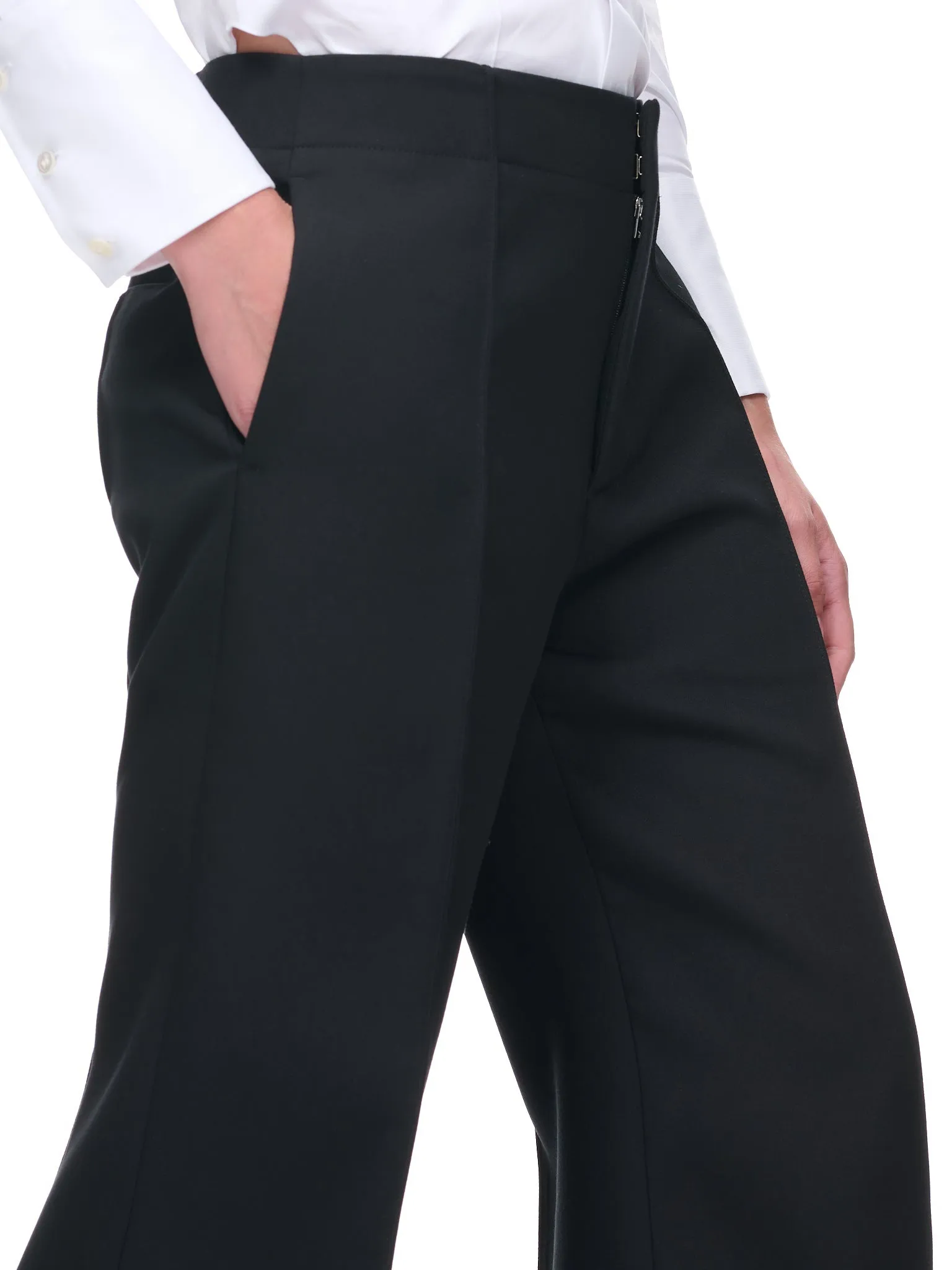 Structured Trousers (708514VKIV0-1000-BLACK)