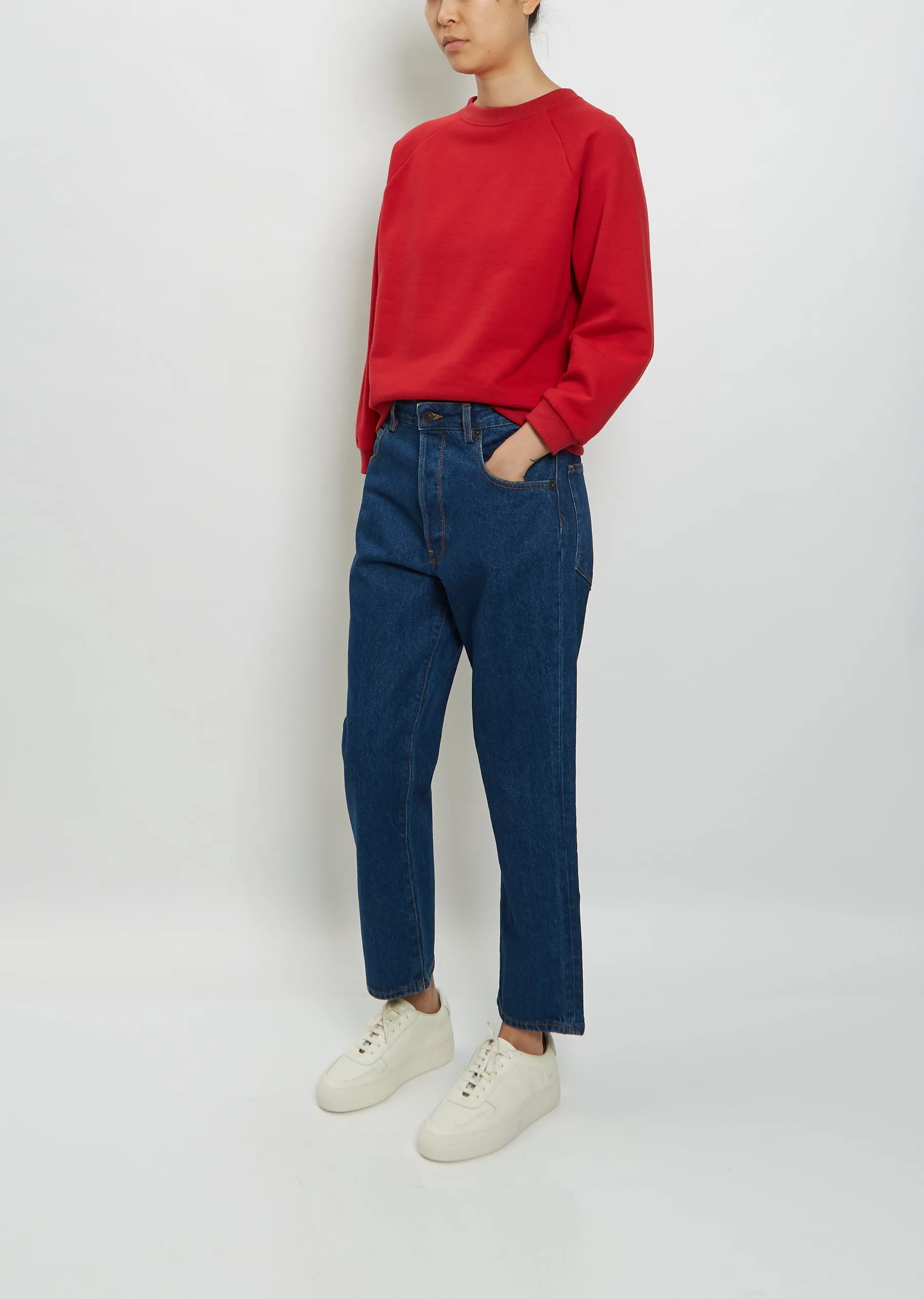 Studio Sweatshirt — Red