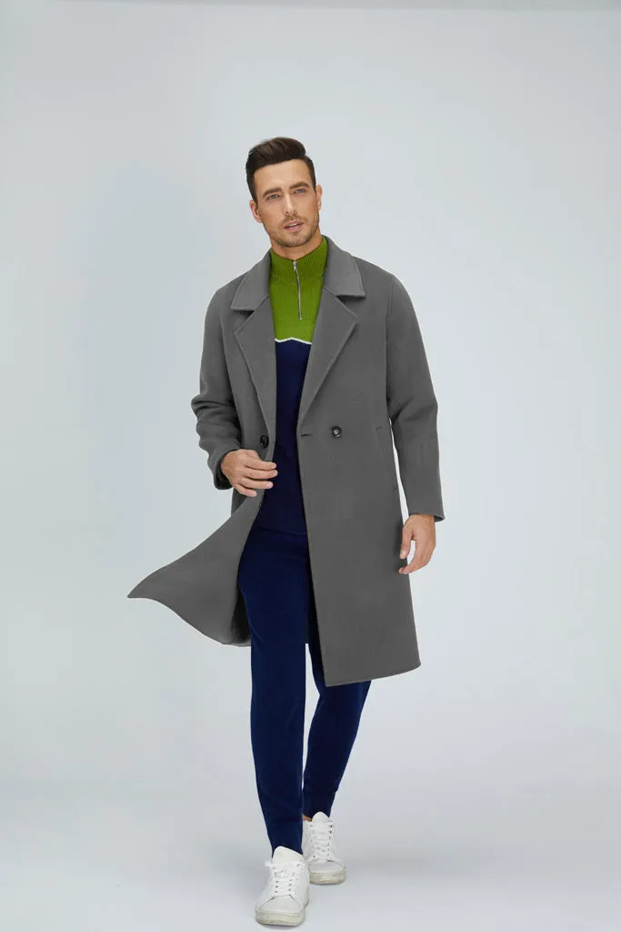 Stylish Merino Blend Coat