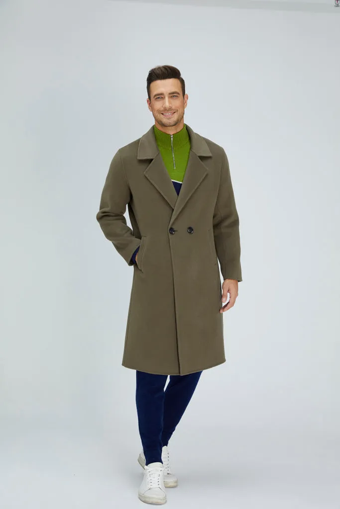 Stylish Merino Blend Coat