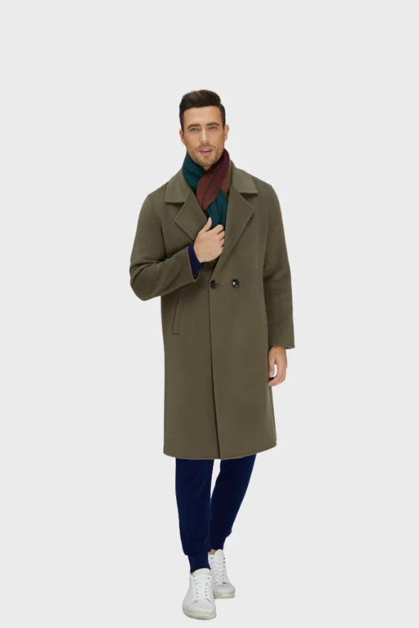 Stylish Merino Blend Coat