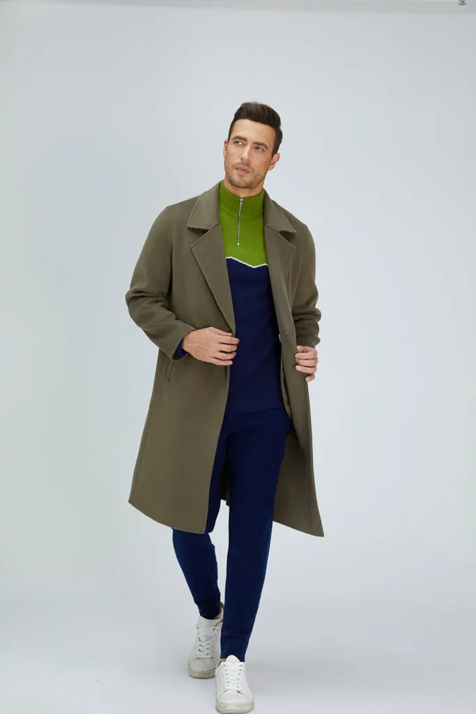 Stylish Merino Blend Coat