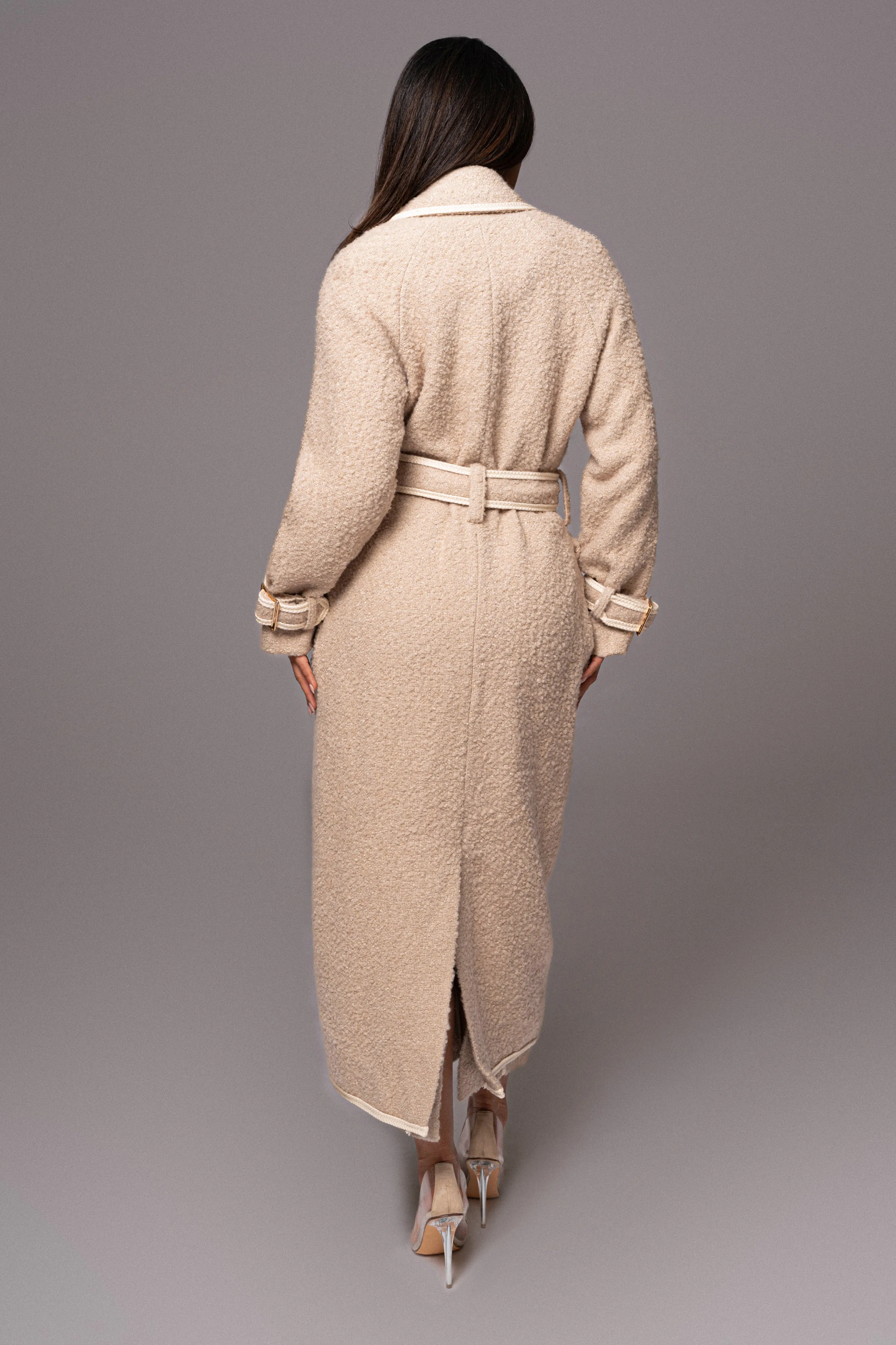 Success Beige Boucle Coat