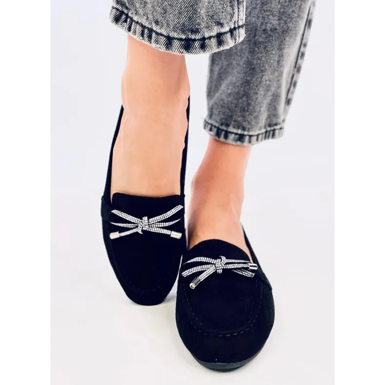 Suede moccasins in Black - Marsoin