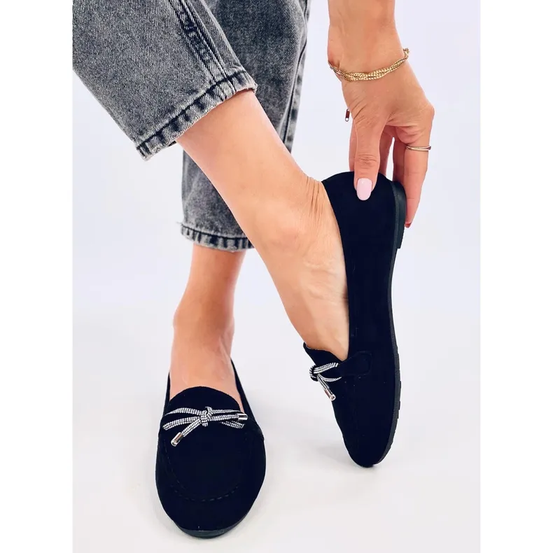 Suede moccasins in Black - Marsoin