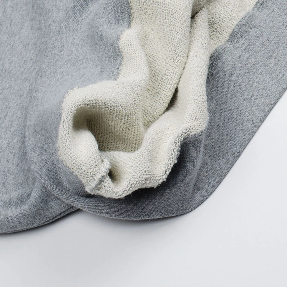 Sunspel Loopback Sweatshirt Grey Melange - Shop Now