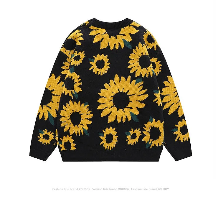 Sunwoven | Full Floral Embroidery Knit Jumper