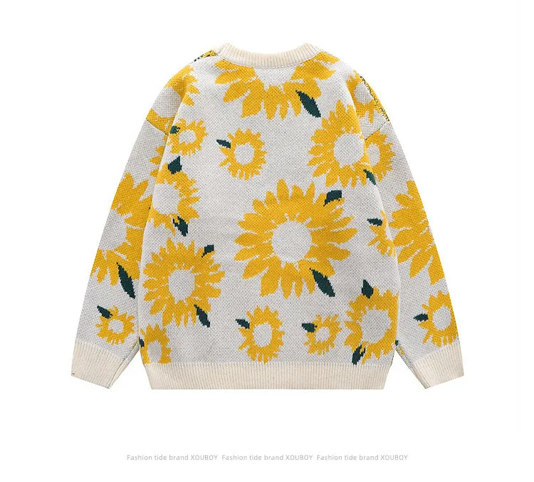 Sunwoven | Full Floral Embroidery Knit Jumper