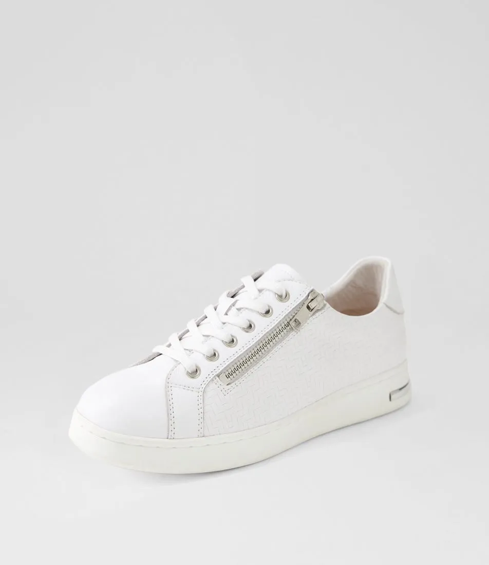 SUPERSOFT Chelsei White Leather Sneakers