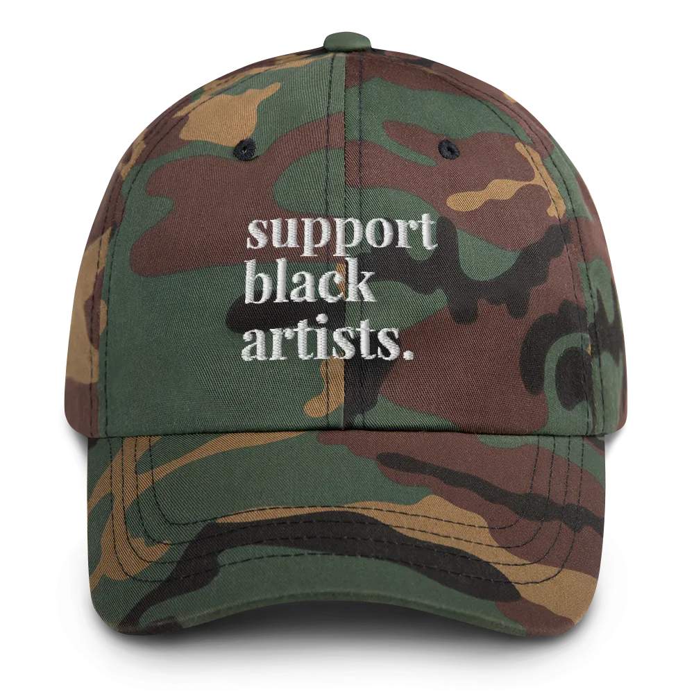 Support Black Artists Dad Hat