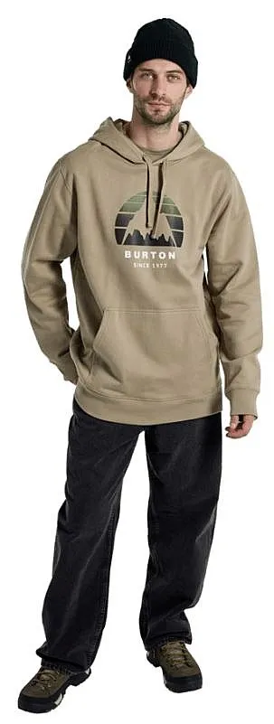 sweatshirt Burton Underhill Pullover - Summit Taupe - men´s