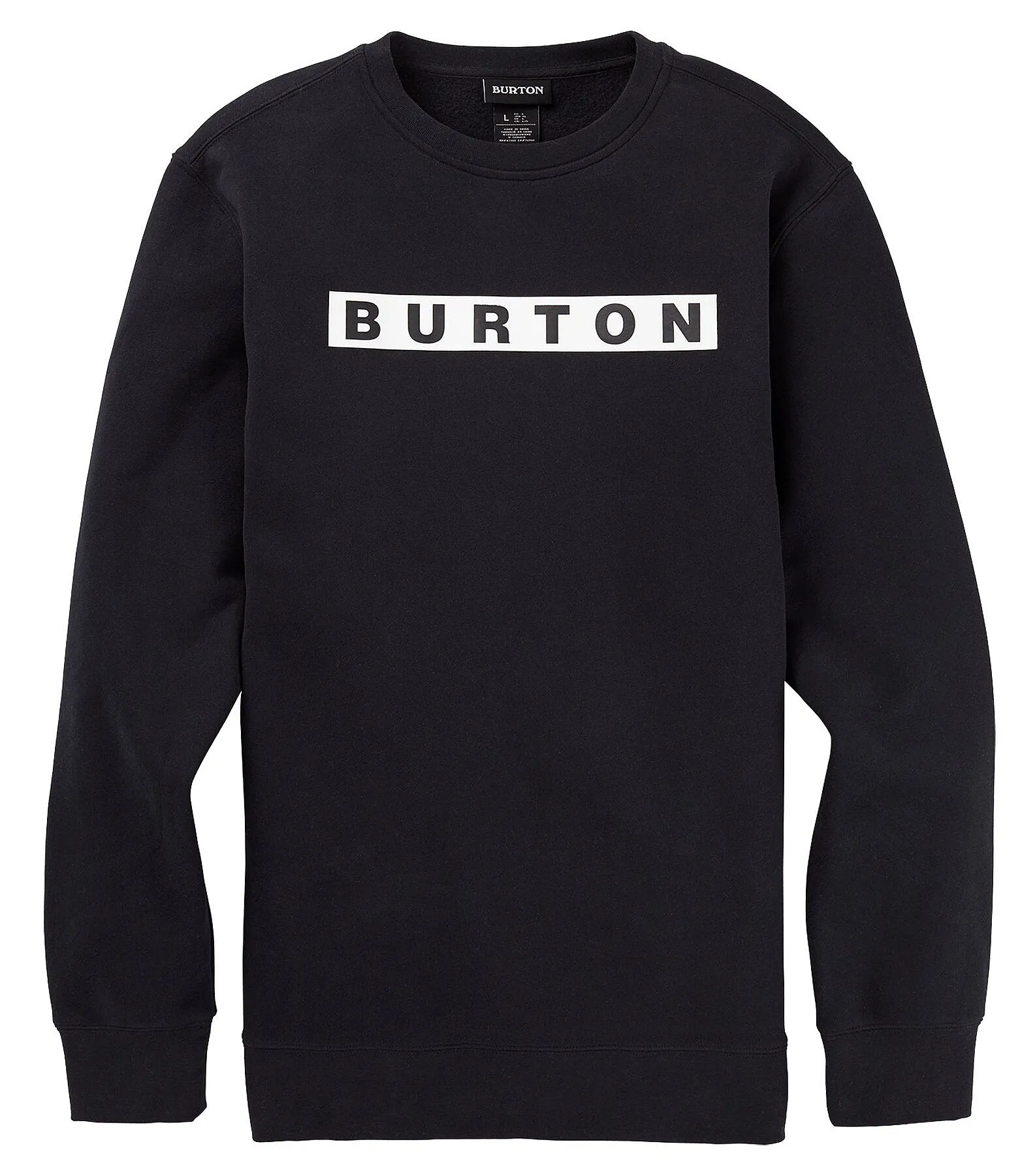 sweatshirt Burton Vault Crew - True Black - men´s