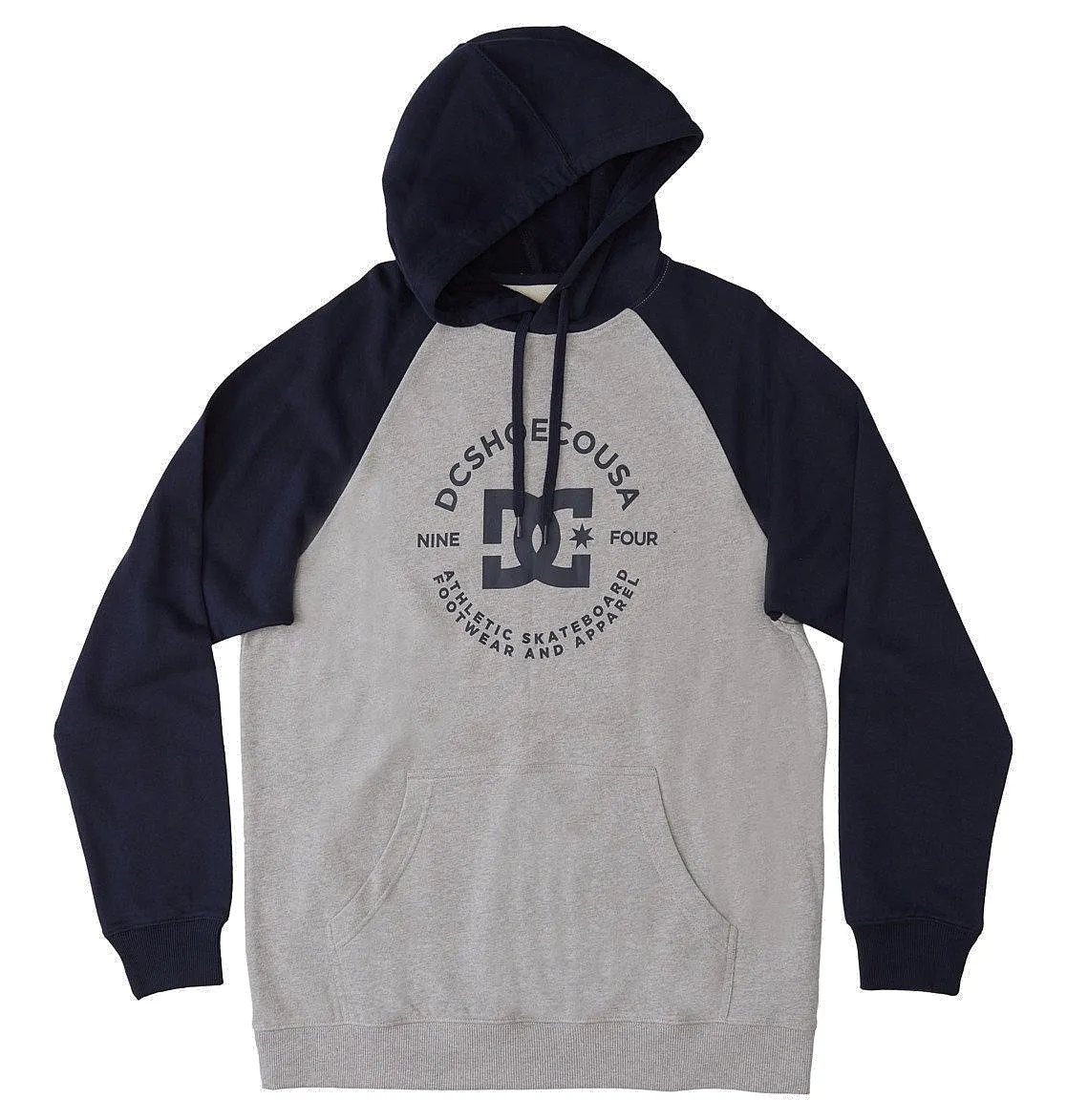 sweatshirt DC Star Pilot Raglan Pullover - XSBB/Heather Grey/Navy Blazer - men´s