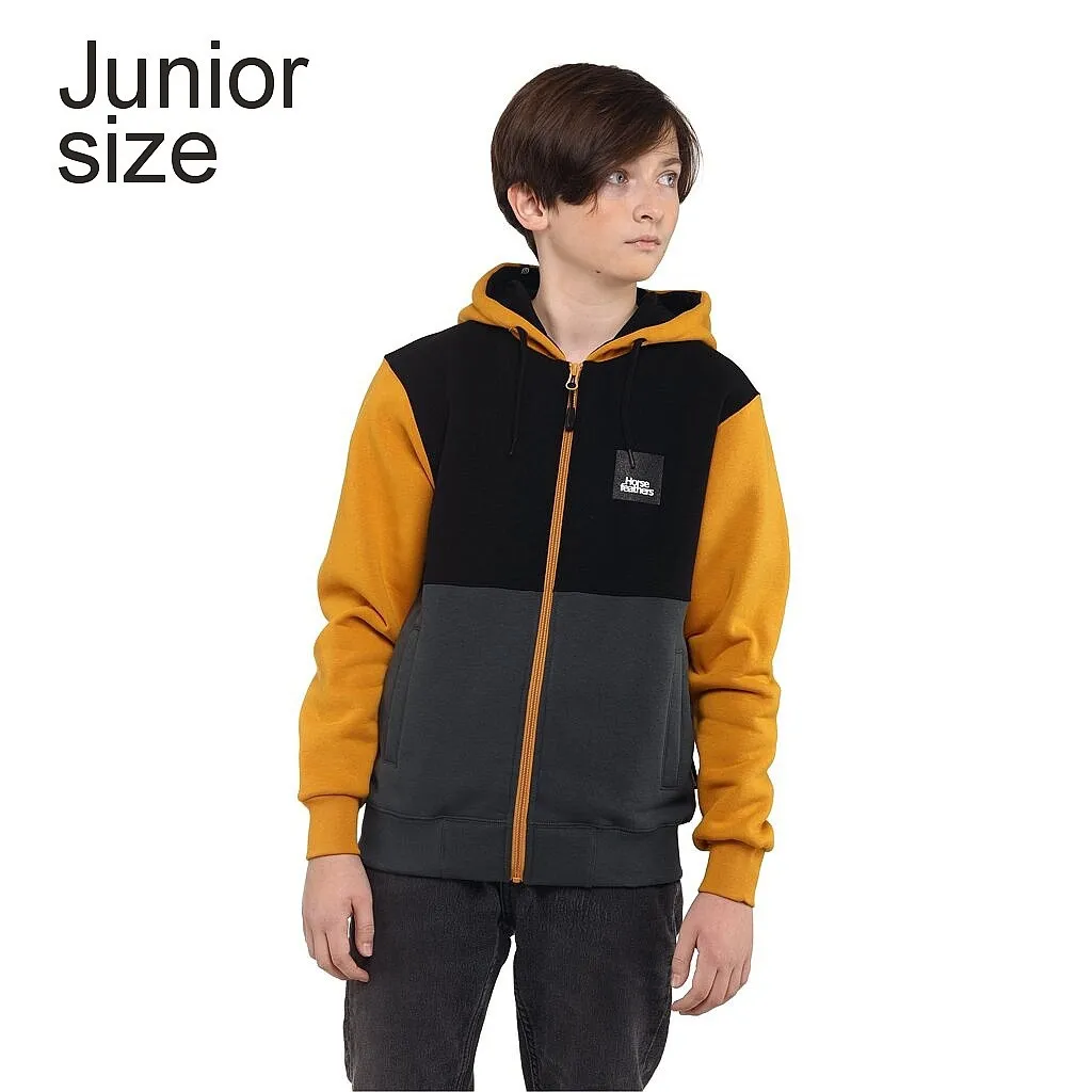 sweatshirt Horsefeathers Jordan II Zip - Sunflower - unisex junior