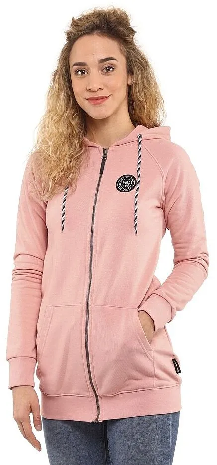 sweatshirt Horsefeathers Zina Zip - Dusty Pink - women´s