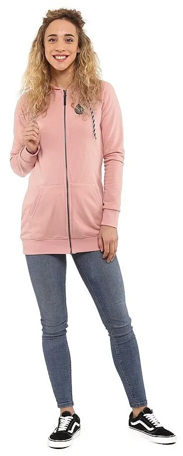 sweatshirt Horsefeathers Zina Zip - Dusty Pink - women´s