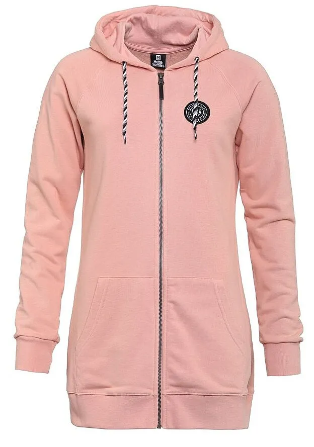 sweatshirt Horsefeathers Zina Zip - Dusty Pink - women´s