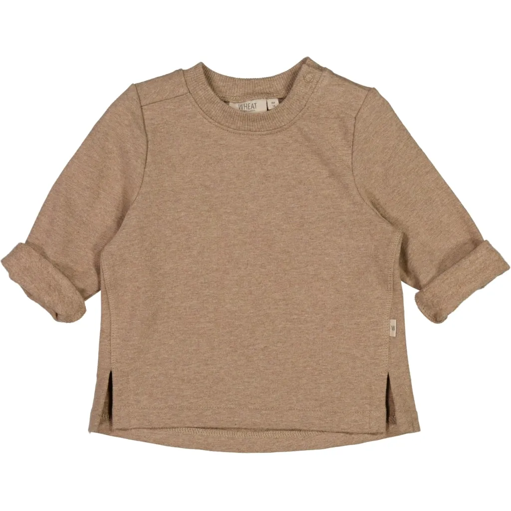 Sweatshirt Robyn - khaki melange