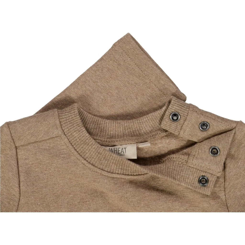 Sweatshirt Robyn - khaki melange