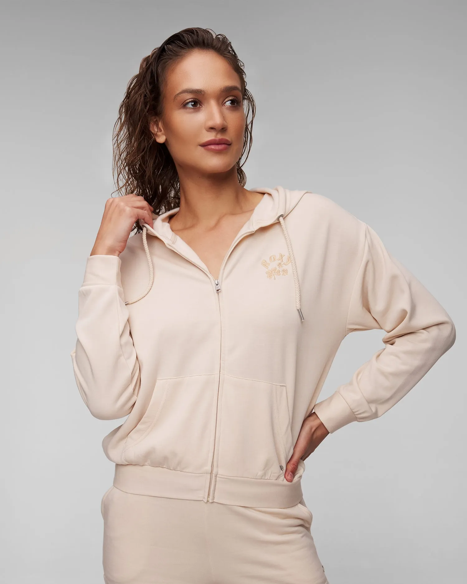 Sweatshirt with a zip Roxy Surfing by Daylight ERJFT04810-teh0