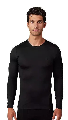 T-Shirt Fox Tecbase LS - Black - men´s